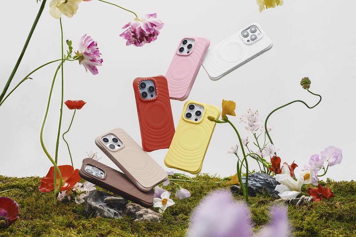 iPhoneアクセサリー CASSETiFY Essentials CASETiFY Essentials Ripple Case with MagSafe for Apple iPhone 15