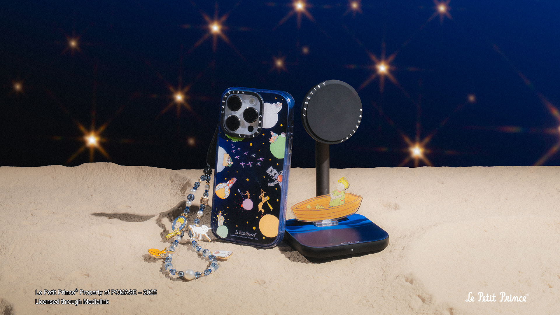 は*ー様 CASETiFY 星の王子さま スマホストラップ 大好きで思い入れのある『星の王子さま』のスマホケースが